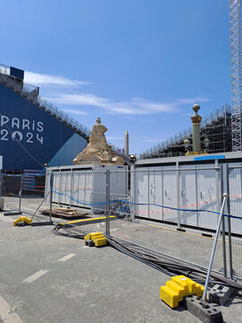 Barriérages - Paris 2024 - Site Invalides
